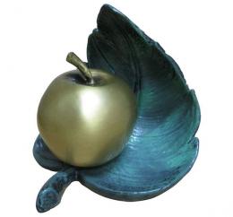 BRONZE LEAF WITH APPLE